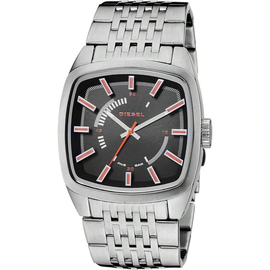 Diesel Watch Men DZ1558 46mm Gunmetal Stainless Watch - 均碼 - 查看 1
