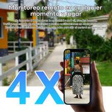 2PCS 3MP WIFI Wireless Security Surveillance Camera Cloud 4X Zoom Camera Outdoor AI Human Tracking Two-Way Audio High Definition Night Vision Color Camera - US A Type Plug(110-127V) - View 5