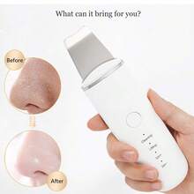 Máy làm sạch da mặt sạc USB - Máy rung loại bỏ mụn đầu đen, thiết bị làm đẹp tẩy tế bào chết, dụng cụ chăm sóc da giá cả phải chăng với 2 đầu silicon, 4 chế độ tốc độ, loại bỏ mụn đầu đen hoàn hảo, quà tặng Ngày của Mẹ/Ngày của Cha. - nhiều màu - Xem 3