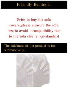1pc Minimalist Modern Solid Color Milk Silk Elastic Sofa Cushion Cover, Suitable For All Seasons - White - View 9