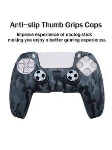 1 Bộ bọc tay cầm + 2 Nắp cần điều khiển chủ đề bóng đá, in chuyển nhiệt, chất liệu silicon, bảo vệ tay cầm chơi game, chống trượt, chống mồ hôi, chống bụi, chống trầy xước, phụ kiện chơi game, nâng cao trải nghiệm chơi game. - Xem 2