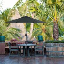 SONGMICS Patio Awnings - gris - Ver 2