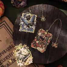 蝴蝶镂空金属书签夹，返校及毕业礼物 - 款式一 - 查看 6