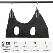 Pet Grooming Hammock For Dogs & Cats, Hanging Pet Nail Trimming Fixing Holder With Hooks, Anti-Scratch Restraint Bag For Nail Clipping & Medicine Feeding - View 8