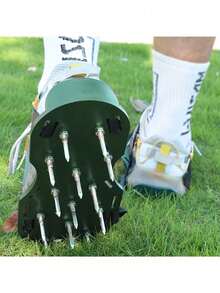 草坪施工钉鞋，环氧树脂/自流平保护，防滑，花园通气工具，花园通气鞋，草坪钉鞋，充气草坪通气鞋，自流平环氧树脂花园工具，4.2厘米花园草坪通气钉鞋，充气草坪通气鞋，自流平环氧树脂花园工具 - A - 查看 3