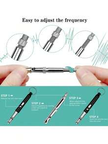 Ultrasonic Dog Whistle To Stop Barking - Adjustable Frequency & Silent Training Tool For Dogs/Neighbor's Pets For Dog Owners - Multicolor - View 6