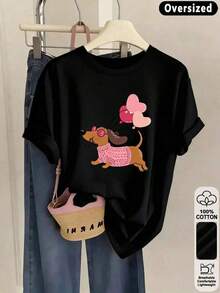 Women T-Shirts - Black - View 11