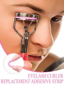 100PCS Lash Curler Rubber Strip Lash Applicator Replacement Rubber Pad Partial Lash Curler Rubber Strip Beauty Tool False Eyelash Auxiliary Tool(30/2PCS) - Multicolor - View 2