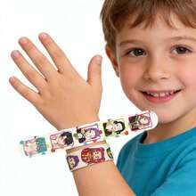 Hasbro 12 chiếc vòng tay bấm hình hoạt hình K-Pop D-Emon H-Unters, quà tặng sinh nhật. - Nhiều màu - Xem 4