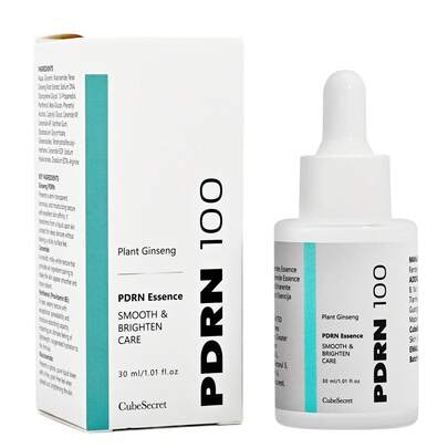 抗衰老面部精华液 PDRN 100k Ppm – 野生人参 + 神经酰胺 – 轻盈不油腻清凉精华 – 紧致、舒缓、修护肌肤屏障，专为夏季敏感肌肤设计