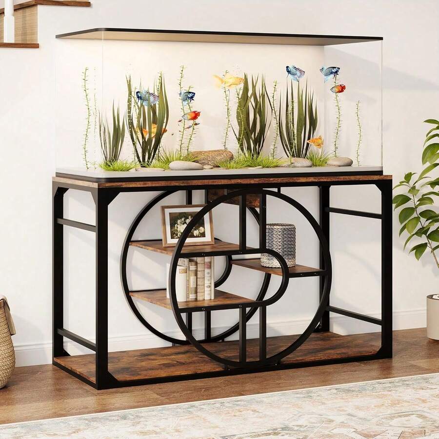 Aquarium & Fish Tank - Retro Brown - View 1