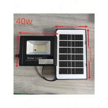 Luz de LED con energía solar, con sensor automático, bombilla LED blanca brillante, adecuada para jardín, garaje, camino, patio, césped, balcón y otros espacios exteriores - luces solares - Ver 13