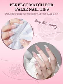 Ladymisty 10ml 卸甲膠水去除劑，多功能美甲片去除劑，溫和 Gel X 卸甲膠水去除劑，無丙酮指甲油去除劑 - 無色 - 查看 6