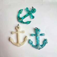 1pc Large Anchor Shaped Silicone Mold, Suitable For Resin, Concrete, Epoxy Resin Crafts, Anchor Decor, Summer Wedding DIY Gifts - Silicone Mold for Anchor Ornament - View 11