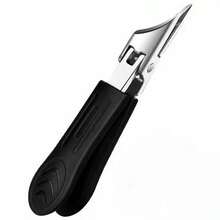1pc High Precision Trimmer, Suitable For Thick Inner Nails, Made Of Quality Stainless Steel With Soft Handle And 25-Degree Ultra-Sharp Blade. This Thick Nail Clipper Designed For Elderly Has Anti-Splash Function. - / - View 11