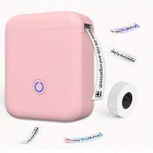 1pc Portable Bluetooth Thermal Label Printer, Compact Handheld Thermal Printing, Create Labels Anytime, Thoughtful Gift For Friends And Family - Multicolor - View 12