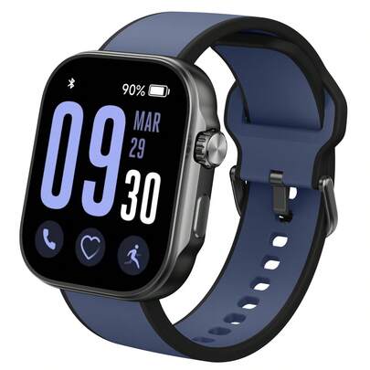 Faweio Smart Watches For Men Women, Fitness Tracker Watch With AI Voice, Bluetooth Call, 12 Days Battery, 100 Sport Modes, Smart Watch For IOS Android, 1.99"AMOLED Display, Sleep Monitor