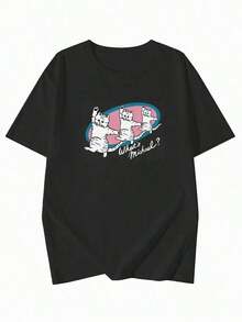 Women T-Shirts - Black - View 4