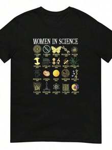 Lunar Moth Floral Print T-Shirt - Black 7 - View 6