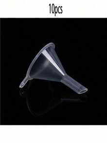 20-Piece Mini Clear Plastic Funnels For Laboratory Bottles, Essential Oils, Perfumes, Spices, Sand Painting And Powders - Essential Tools For Precise Measurements And Transfers - View 13