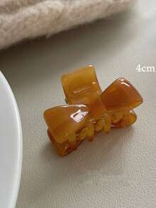 Kẹp tóc hình nơ bằng axetat, kẹp tóc nửa buộc, kẹp tóc cài sau đầu dành cho nữ, kẹp tóc nhỏ cao cấp, phụ kiện đội đầu. - Nhiều màu - Xem 7