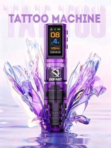 DQFART Wireless Tattoo Gun Kit - Cordless Tattoo Pen Set, Pen-Style Tattoo Machine Kit With Professional Tattoo Ink, Suitable For Professional Artists And Beginners - Multicolor - View 5