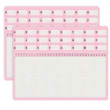 KLONKEE Bead Mat, Large Rectangular Felt Bead Mat, Soft And Perfectly Stable, Flocked Surface, Felt Bead Design Board With Centimeter Letter Scale Bead Tray Bead Mat, Independent Grid, Convenient And Practical, Used For Jewelry Making, Beads And Craft Bead Mat Products - Multicolor - View 11