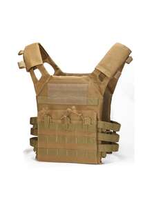 Sports Vest With Padded Shoulder Paddings MOLLE System Lightweight Training Vest For Men Women For Outdoor Hunting Weighted Fitness Training Workout Gear Outdoor Sports Accessories Equipment - Multicolor - View 11