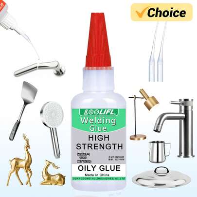 Refrigerator Maintenance - Refrigerator Repair Adhesive, Comes With DIY Refrigerator Stickers, Super Glue, Waterproof Quick-Drying Strong Adhesive, Suitable For Bonding Rubber/Metal/Plastic/Glass/Ceramic/Leather, Compatible With ABS Plastic And PVC, For Refrigerator Drawers/Storage Cabinets/Interior Walls/Shelves/Door Gaskets/Freezer Racks, Retail Displays, Available In 20g-250g Sizes
