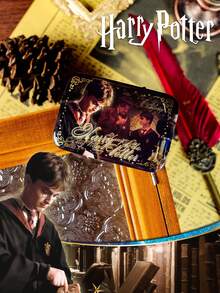 Harry Potter 1pc Character Series Badge, Harry, Ron, Hermione, Malfoy, Snape And Other Different Group Badges, Gold Lace Design Badge Suitable For Clothing, Bag Decoration Accessories, Office Supplies, Learning Supplies, Commemorative Gift For Book Lovers And Movie Fans [Official Licensed] - View 12