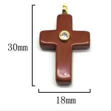 天然水晶石镶嵌锆石贝壳形吊坠，紫水晶、虎眼石、玛瑙雕刻宝石吊坠，适合珠宝制作，项链批发，可爱 - 結石 - 查看 3