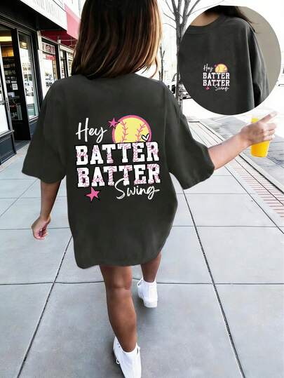 Áo thun in họa tiết dành cho bé gái tuổi teen, chất liệu mềm mại và thoải mái, phù hợp cho các hoạt động thể thao ngoài trời, trang phục thường ngày, phong cách đường phố, phong cách học đường, kiểu áo đa năng thời trang mùa xuân/hè cho bé gái.