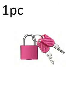 10/5/3/1 piezas Candado de equipaje con 2 llaves, carcasa de plástico de color, candado pequeño de aleación de zinc, candado de casillero, candado pequeño de equipaje, candado pequeño con llave de colores adecuado para bolsos, escuela, gimnasio, aula, juegos de emparejamiento, mochila de viaje, candado de llave de metal - Ver 18