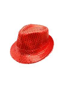 Mũ disco lấp lánh phong cách retro thập niên 1970 | Mũ dự tiệc lấp lánh unisex phù hợp cho hộp đêm, lễ cưới và tiệc sinh nhật | Mũ nhảy lấp lánh màu trung tính - Nhiều màu - Xem 16