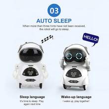 UINLE Baby 互动语音对话行走机器人玩具，具备语音模仿、语音识别、跳舞等功能，是一款适合婴幼儿的智能电子机器人玩具，男女宝宝均可玩耍。 - 彩色 - 查看 7