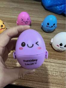 Camping Egg Holder Cartoon Eggs Storage Box Leakproof Egg Storage Box Container For Camping Travel Outdoor Picnic Hiking - Multicolor - View 11