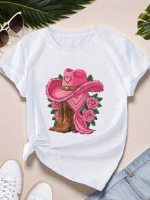 Women T-Shirts - Black - View 6