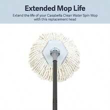 Clean Water Spin Mop Refill - White - 查看 4