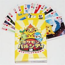 Bộ 54 lá bài Pokemon, đồ sưu tầm hoạt hình anime vui nhộn. - Nhiều màu - Xem 7
