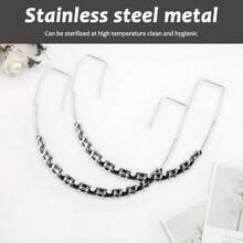 Fake Braces Temporary Cl On Teet Wit S And Wire Temporary Braces Suitable  Ortists To Explain And Practice  Dental Students - S Falsos Para Dientes Black - 黑色 - 查看 4