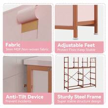 Dressers & Chests Of Drawers - Pink - View 6