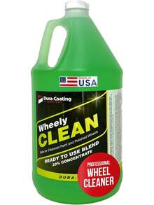 LG8K DURA-COATING TECHNOLOGY, Wheely Clean - Professional Wheel Cleaner |   Highly Effective, Aluminum, And-Coated Wheels |   1 Gallon Ready-To-Use Wheel And Cleaner Solution, Made In USA - 128 Fl Oz (Pack of 1) - 查看 8