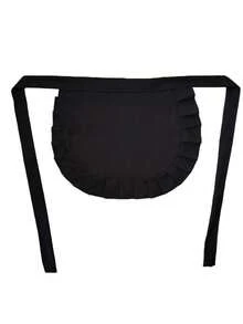 1 chiếc tạp dề trắng xếp ly - Dây buộc cổ và eo có thể điều chỉnh, tạp dề kiểu váy hầu gái, tạp dề phụ kiện váy Lolita xếp ly màu trơn, tạp dề nhà bếp/nhà hàng bằng polyester bền chắc, thích hợp cho nấu ăn, làm bánh, tiếp khách và nhiều hoạt động khác. - Nhiều màu - Xem 14