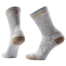 Smartwool Hike Light Cushion Crew Sock - Women's | - Light Gray / White - View 1