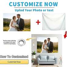 Banderas de equipo personalizadas, banderas con logotipos de clubes de fútbol personalizados, banderas de animación de aficionados, regalos de cumpleaños para novio/aficionado, banderas de eventos deportivos con logotipos y patrones personalizados - Multicolor - Ver 6