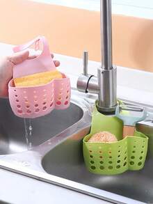 1/2 piezas Estante ajustable multicolor para colgar bolsas en el fregadero de la cocina - Talla única - Ver 7