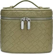Makeup Bags - Large Weave-green - View 8