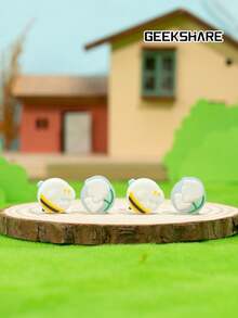 GeekShare 4pcs Cute Honey Puppy Design Silicone Thumb Grip Joystick Caps For Nintendo Switch 2017/OLED/Lite - Honey-collecting Puppy - View 7