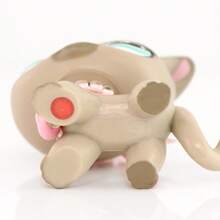 For LPS Shorthair Cat #468 Collectible Dolls,Green White Black Star Eyes,Mini Pet Shop Rare Collectible Figure With Accessories,Birthday Christmas Halloween Gift - màu nâu - Xem 8