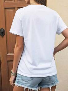 Women T-Shirts - White - View 6